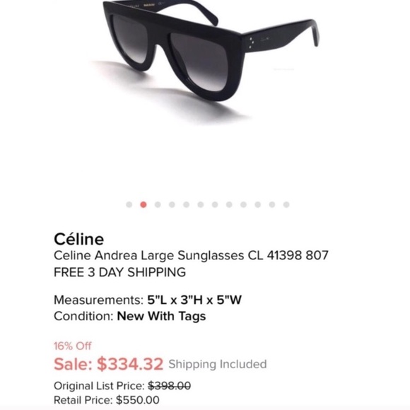 Fashion Black Sunglasses - Picture 6 of 8